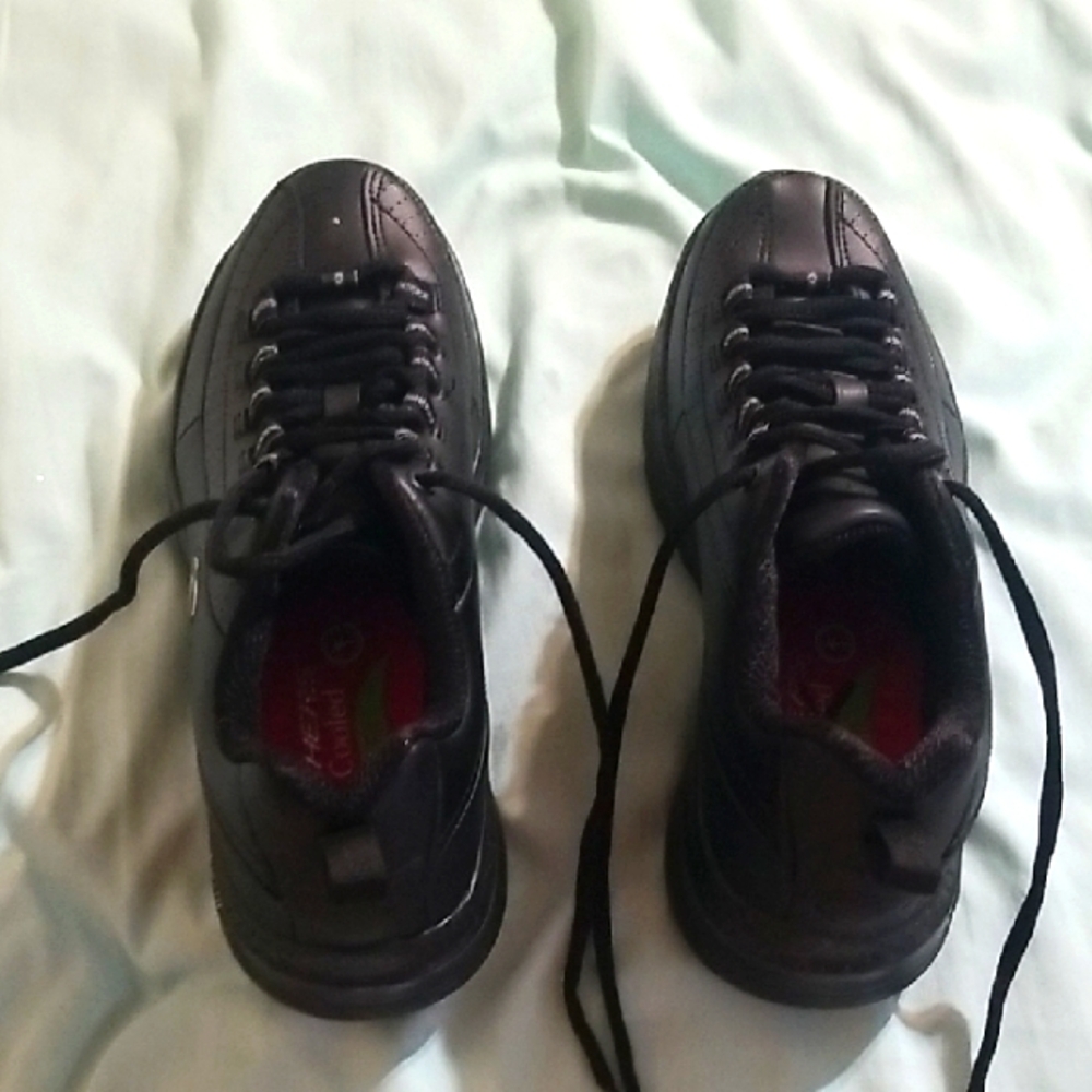 Skechers Black Athletic Shoes Sleek Design